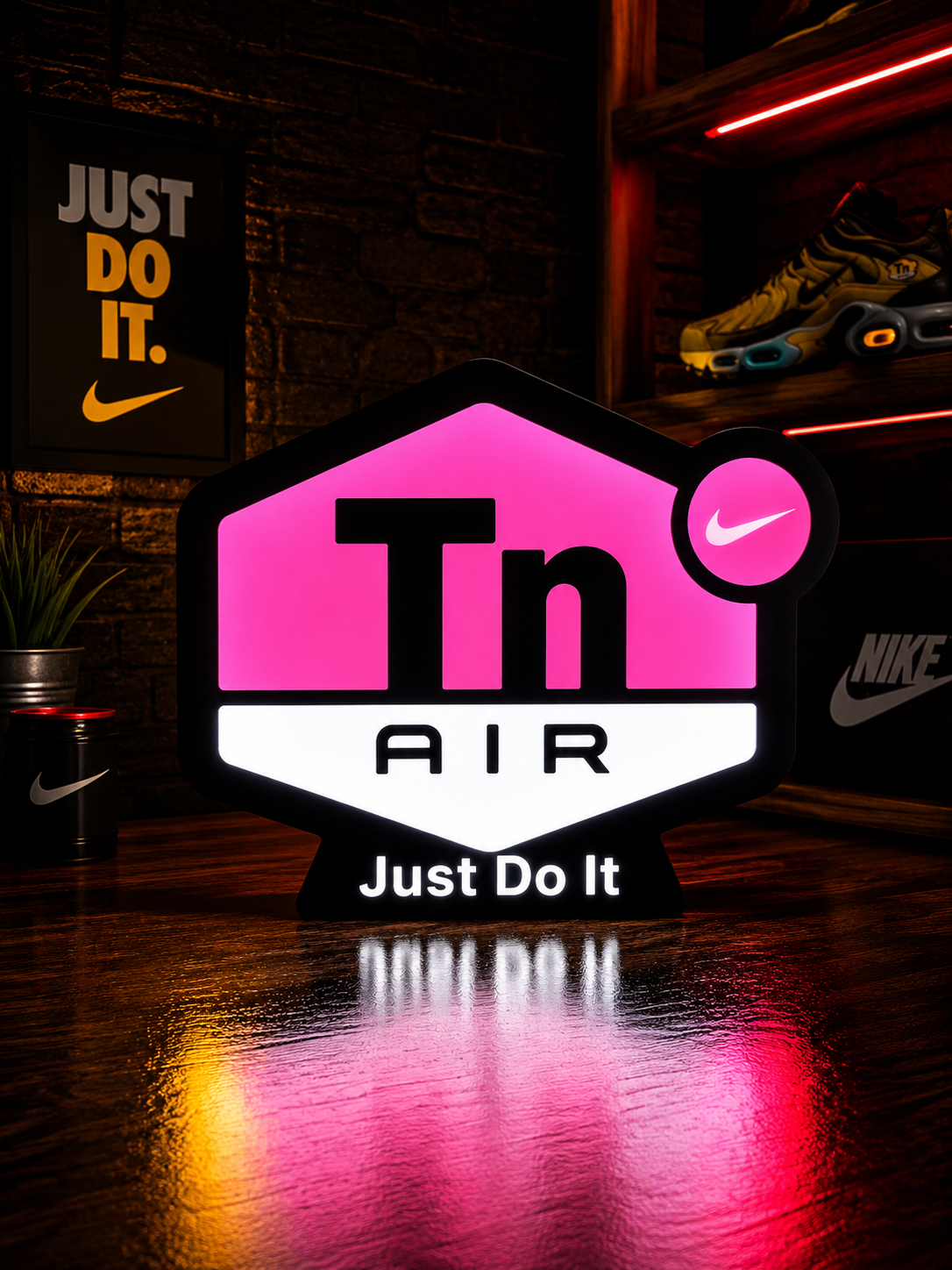 TN Air logo Lightbox Pink