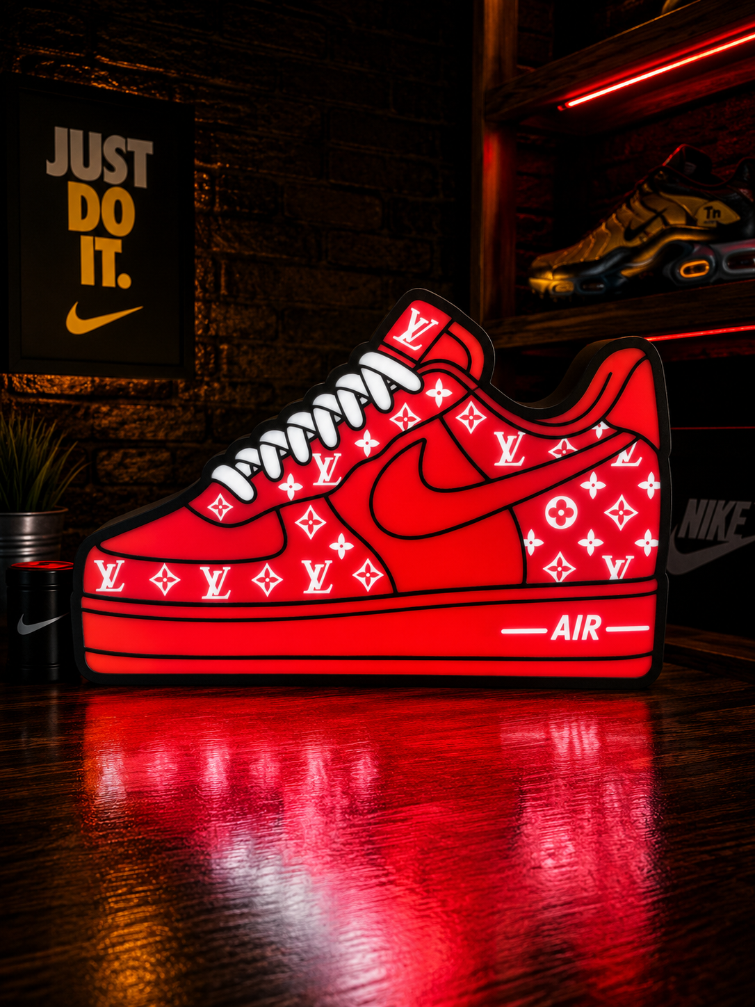 LV Air Force One Lightbox Red