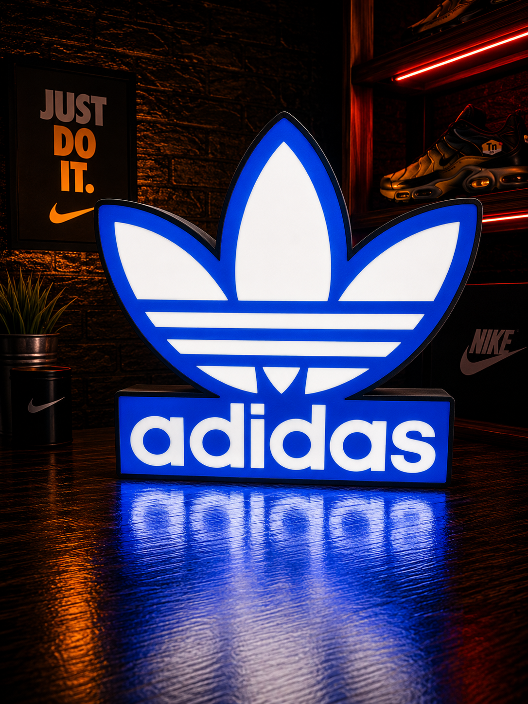 Adidas Trefoil Lightbox Blue