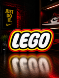 Lego Logo Lightbox