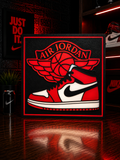 Air Jordan 1 Red Lightbox