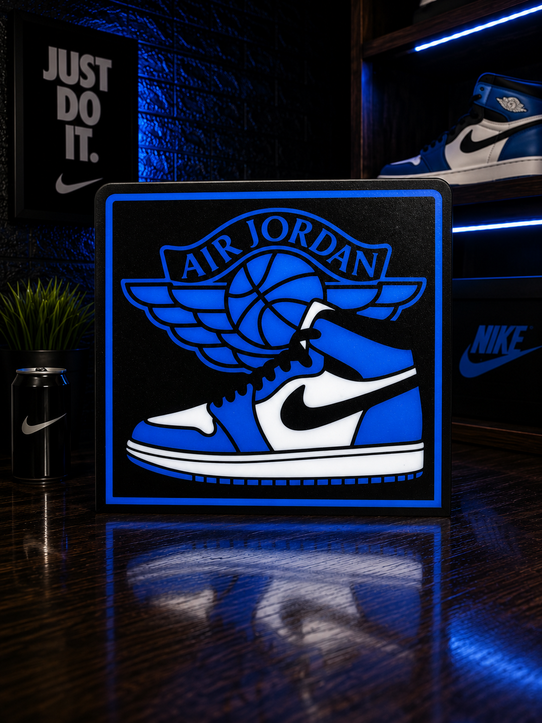 Air Jordan 1 Blue Lightbox