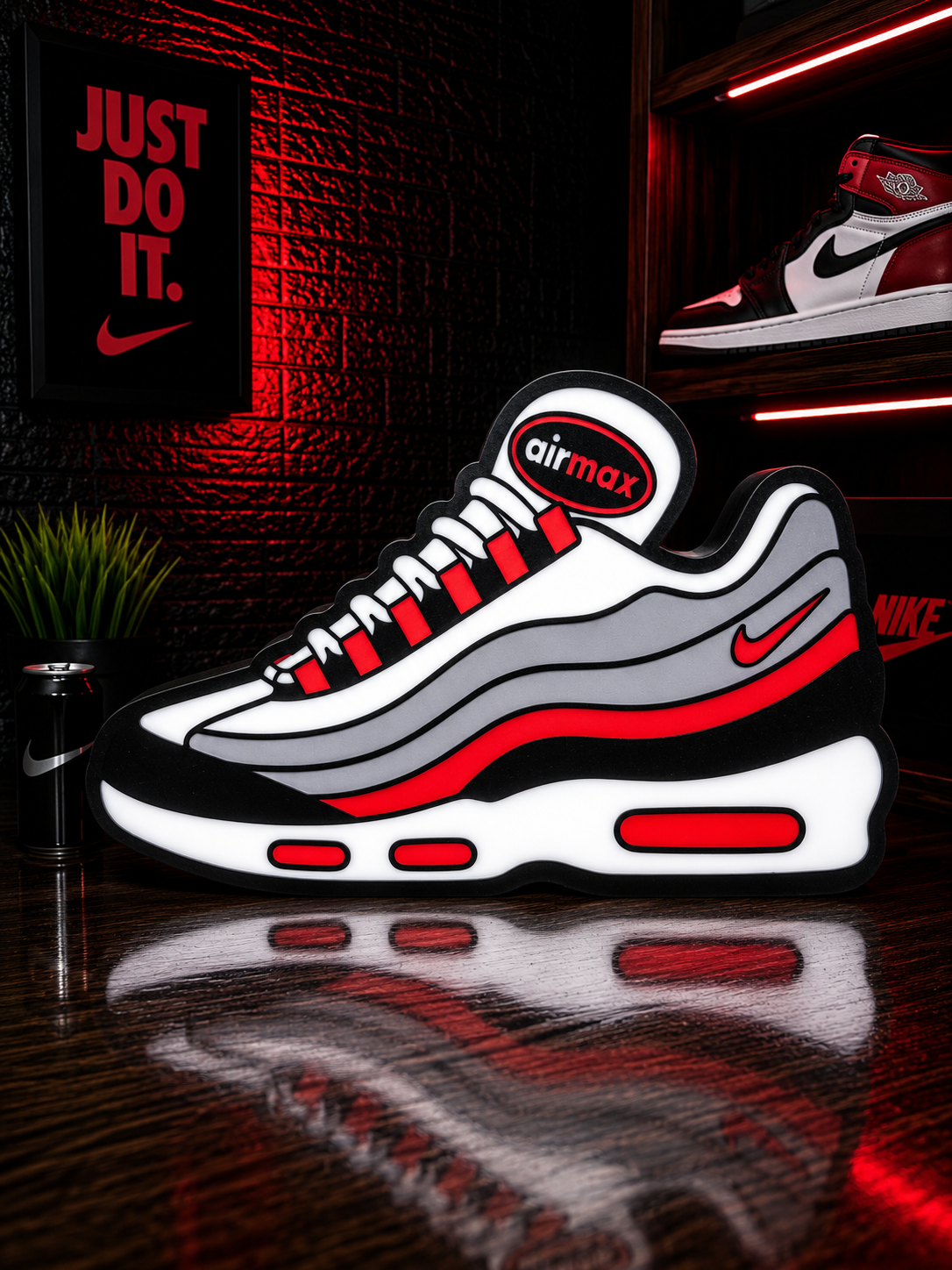 Air Max 95 Solar Red Lightbox