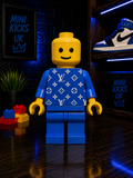 Brick Figure LV blue